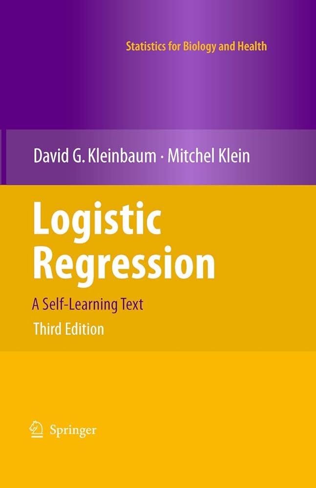 Logistic Regression: A Self-Learning Text (Statistics for